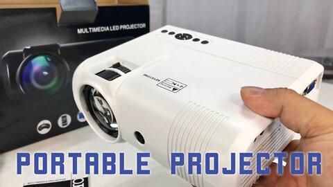 Super Small 2300 Lumens LED Movie Projector Review