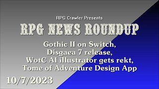 RPG News Roundup (10-7-2023)
