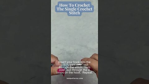 Learn the Single Crochet Stitch Like a Pro in Just Minutes