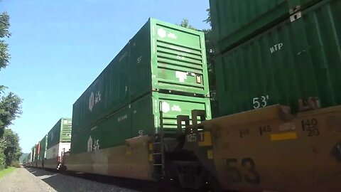 Intermodal passes in Grapeville Pa.