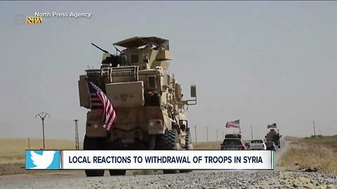 Local reactions to withdrawal of U.S. troops in Syria