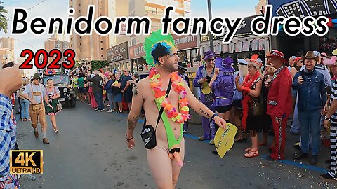 Benidorm spain 🇪🇸 FANCY DRESS 2023: The BIGGEST in history? Benidorm strip