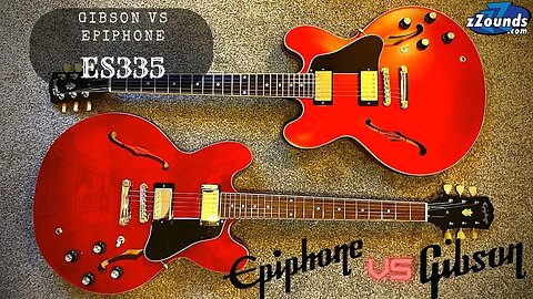 Gibson VS. Epiphone | ES335 Shootout | Unboxing Honest Thoughts