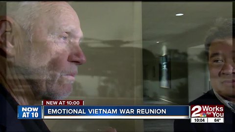 Emotional Vietnam War reunion