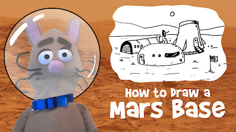 How to Draw a Mars Base