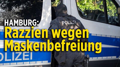 Maskenbefreiung im Visier der Ermittler – Polizeirazzia gegen zwei Hamburger Ärzte