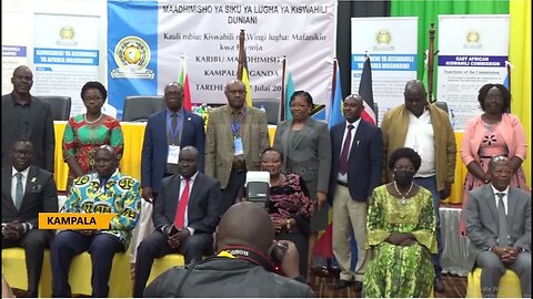 International Swahili day celebrations - Museveni urges EAC to make swahili a uniting factor.