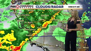 FORECAST: Wet start to Wednesday morning