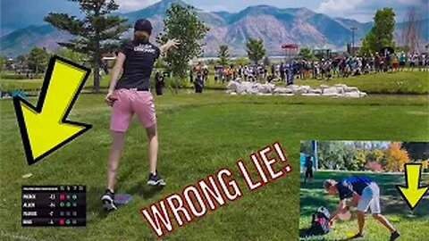 HAILEY KING AND JOEL FREEMAN ACCIDENTALLY PLAY FROM THE WRONG LIE - AND NO ONE EVEN NOTICES!