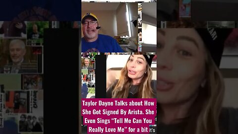 Taylor Dayne, How She Got Signed By Arista She Sings “Tell Me Can You Really Love Me” for a moment