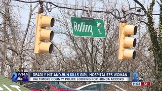 Catonsville hit-and-run kills a 12-year-old and critically injures a pregnant woman