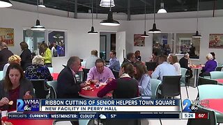 Ribbon cutting of Senior Helpers Town Square