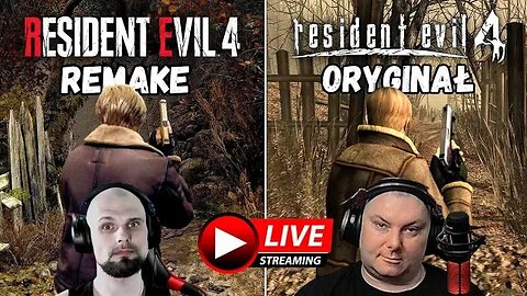 Resident Evil 4 Remake vs Oryginał część 1 - Dyskusja Nerdów 2.0 na Żywo!