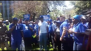 Democratic Alliance leader defends under fire Johannesburg mayor (nP2)