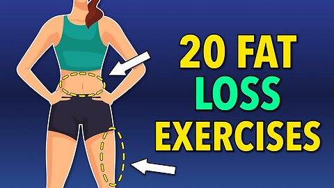 Burn Belly Fat and Leg Fat Faster with These 20 Powerful Exercises At Home