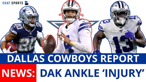 Dak Prescott Injury News + Dallas Cowboys Rumors On Tony Pollard, Michael Gallup