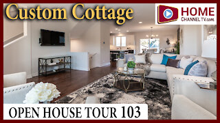 Open House Tour 103 - Custom Cottage Home Design at Stafford Place in Warrenville IL