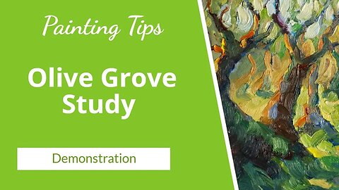 Painting an Olive Grove: Unlocking Vibrant Colors and Creative Confidence for Beginners