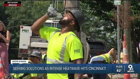 Data shows Data shows Cincinnati is experiencing 15 more summer days above normal temperatures