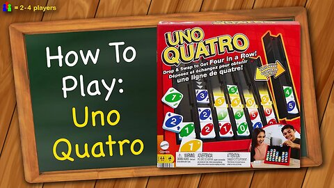 How to play Uno Quatro