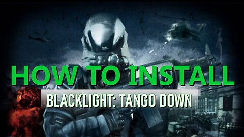 How to Install Blacklight: Tango Down GFWL