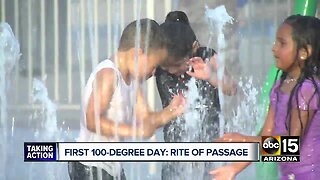 Arizona hits 100 degrees!