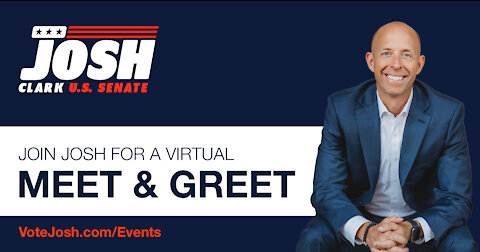 Meet & Greet with U.S. Senate Candidate Josh Clark (11/19/21)