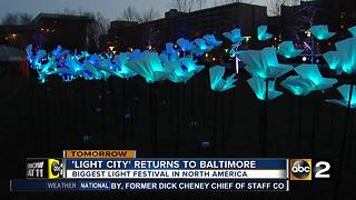 'Light City' returns to Baltimore