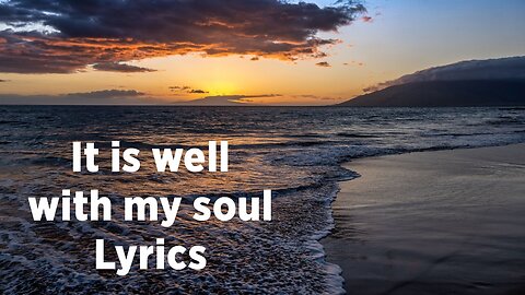 It is well with my soul | Lyrics #jesus