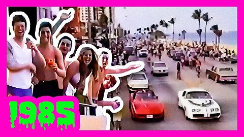 Spring Break 1985, Ft Lauderdale, Florida [RESTORED FOOTAGE]