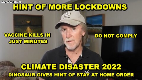 CLIMATE DISASTER AGENDA SURFACES IN CARTOON - HINTS OF NEW LOCKDOWN - JAB KILLS AFTER JUST 5 MINUTES