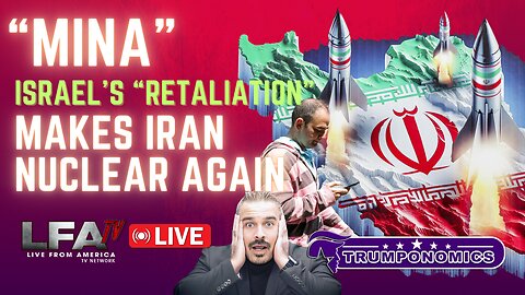 Markets Dump & Rebounds As Israel Stages TOOTHLESS “Retaliation” On Iran[TRUMPONOMICS #92 - 8AM]