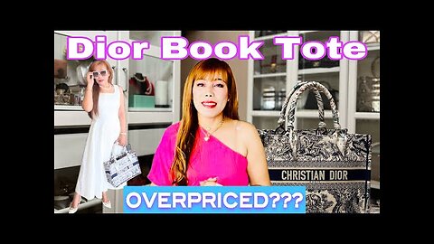WHY I BOUGHT THE DIOR BOOK TOTE MEDIUM - REVIEW, STYLING TIPS, WHAT'S IN MY BAG AND PRICE Life of MC