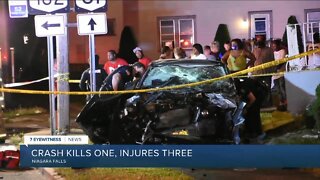 One dead, three injured after crash in Niagara Falls