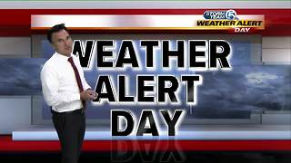 2 p.m. Thursday weather update