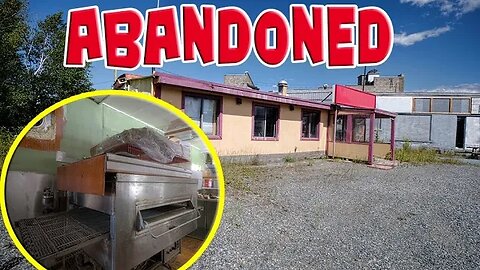 Exploring an Abandoned Pizza Place With Everything Left Behind!!