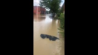 Water main break causes flooding in Midtown Detroit