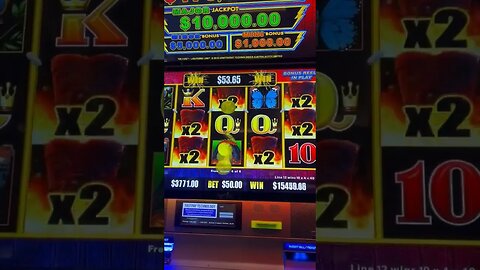 $22,683 JACKPOT WIN AS IT HAPPENES!! #lasvegas #casino