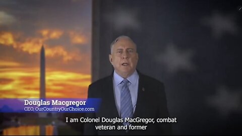 US Colonel Douglas Macgregor gives a REAL speech of the Union