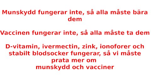 L&M-snällheter. Curry= -80% coviddöd. Annan död, media, Biden och ännu mer död Tanzaniapresident