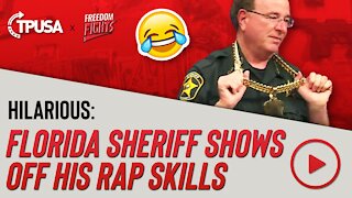 Florida Sheriff Shows Off His Rap Skills