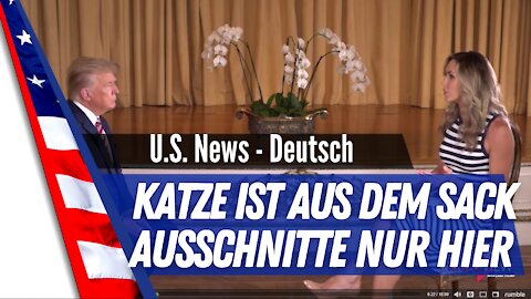 Trump gibt erstes vor der Kamera Interview in 2021