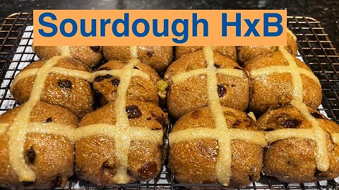 Sourdough Hot Cross Buns | Grant Bakes