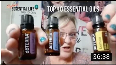 Top 10 doTerra Essential Oils - Part 1- Lavender, Peppermint, Lemon