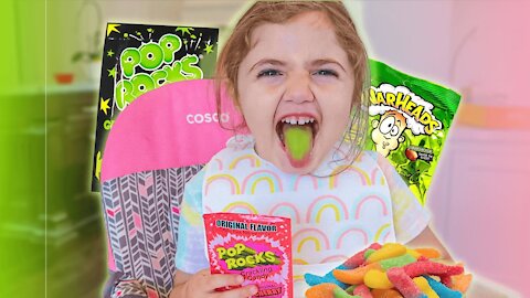 Anasala family banger were Mila gets to try extreme candy and play the DONT TOUCH IT CHALLENGE b !! We love you!!