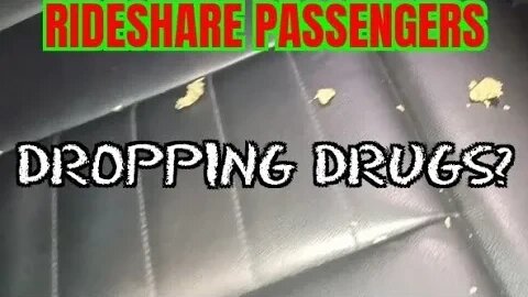 We Don't Transport Drugs In Rideshare. No Telling What Riders Do, Tho. 🤣😂