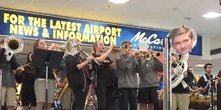 Local student receives surprise homecoming at McCarran Airport