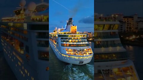 The GRAND(eur) cruise ship in the Royal fleet! ⚓️🌊 #cruiseship #shortsvideo