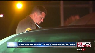 Law enforcement urges safe driving on New Year's Eve