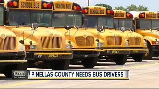 Lack of school bus drivers could cause route delays in Pinellas County